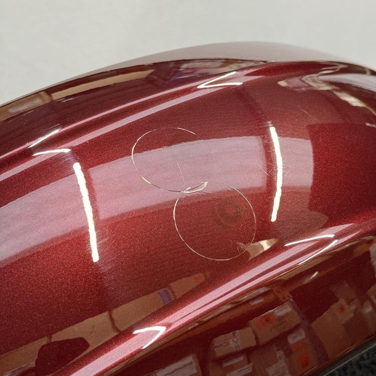 Indian Scout Rear fender / mudguard in maroon crimson